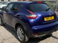 Used Nissan Juke Acenta Premium 110 HP (80 kW) 2015 Blue SUV