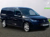 Used VW Caddy Pro 102 HP (75 kW) 2021 Black MPV