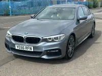 Used BMW 520 M Sport 187 HP (137 kW) 2017 Blue Sedan