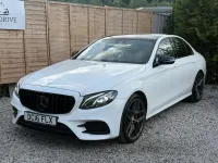 Used Mercedes E220 AMG line 2016 White Sedan