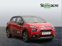 Used Citroën C3 PureTech 81 HP (59 kW) 2021 Red Hatchback