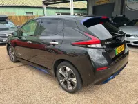 Used Nissan Leaf Tekna 110 kW (150 HP) 2018 Black Hatchback
