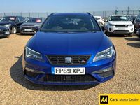 Used Seat Leon Black Edition 150 HP (110 kW) 2019 Blue Estate