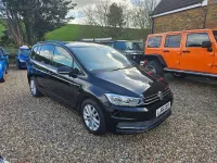 Used VW Touran SEL 150 HP (110 kW) 2016 Black MPV