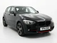 Used BMW 116 Sport Line 136 HP (100 kW) 2014 Black Hatchback