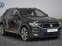 Used VW T-Roc R-line 150 HP (110 kW) 2021 Black SUV