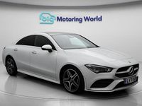 Used Mercedes CLA180 AMG line 136 HP (100 kW) 2021 White Sedan