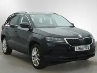 Used Skoda Karoq SE L 116 HP (85 kW) 2018 Black SUV
