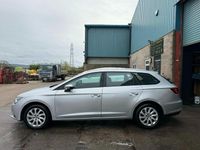 Used Seat Leon SE 104 HP (76 kW) 2014 Silver Estate