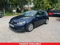 Used VW Golf VII SE 105 HP (77 kW) 2013 Blue Hatchback