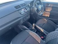 Used Skoda Fabia SE 95 HP (69 kW) 2020 Moon white metallic Hatchback