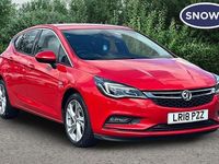 Used Vauxhall Astra SRi 150 HP (110 kW) 2018 Red Hatchback