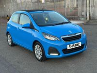 Used Peugeot 108 Active 68 HP (50 kW) 2015 Blue Hatchback