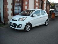 Used Kia Picanto 84 HP (61 kW) 2014 White Hatchback