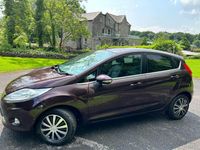 Used Ford Fiesta Zetec 2009 Red Hatchback