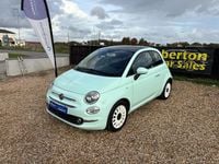 Used Fiat 500 Lounge 2017 Green Hatchback