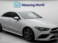 Used Mercedes CLA180 AMG line 136 HP (100 kW) 2022 White Sedan