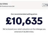 Used Hyundai Ioniq Premium 100 kW (136 HP) 2022 White Hatchback