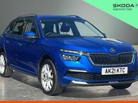 Used Skoda Kamiq SE L 115 HP (84 kW) 2021 Blue SUV