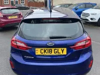Usado Ford Fiesta Zetec 100 HP (73 kW) 2018 Azul Citadino