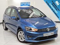 Used VW Golf Sportsvan SE 110 HP (80 kW) 2015 Blue MPV