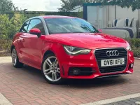 Used Audi A1 S-Line 2012 Red Hatchback