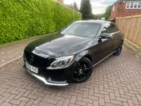 Used Mercedes C220 2016 Black Sedan