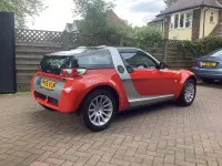 Used Smart Roadster 80 HP (58 kW) 2005 Silver Cabriolet