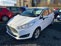 Used Ford Fiesta Zetec 2015 White Hatchback