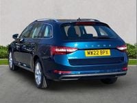 Used Skoda Superb SE 147 HP (108 kW) 2022 Blue Estate