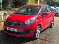 Second-hand Kia Venga 90 CP (66 kW) 2011 Roșu Hatchback