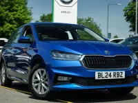 Used Skoda Fabia Comfort 94 HP (69 kW) 2024 Blue Hatchback