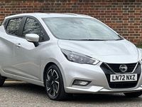 Used Nissan Micra Acenta 91 HP (66 kW) 2022 Silver Hatchback