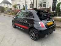 Used Abarth 500C 145 HP (106 kW) 2015 Black Cabriolet