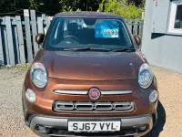 Usado Fiat 500L Cross 95 HP (69 kW) 2017 Castanho Monovolume