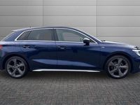 Used Audi A3 S-Line 150 HP (110 kW) 2021 Blue Hatchback