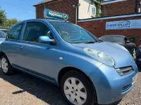 Used Nissan Micra 88 HP (64 kW) 2007 Blue Hatchback