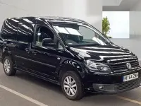 Used VW Caddy Maxi Highline 102 HP (75 kW) 2014 Black MPV
