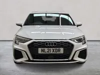 Used Audi A3 S-Line 150 HP (110 kW) 2021 White Sedan
