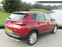 Used Vauxhall Grandland X Elite 130 HP (95 kW) 2020 Red SUV