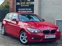 Used BMW 116 Impressive 2015 Red Hatchback
