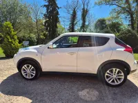 Używany Nissan Juke Acenta 2013 Biały SUV