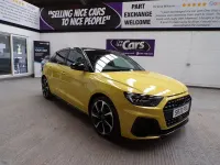 Used Audi A1 Sportback S-Line 2020 Yellow Hatchback