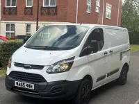 Used Ford Transit Custom 130 HP (95 kW) 2017 White Van
