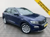 Used VW T-Roc SE 150 HP (110 kW) 2019 Blue SUV