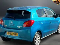 Used Mitsubishi Mirage 80 HP (58 kW) 2013 Blue Hatchback