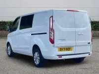 Used Ford Transit Custom Limited 170 HP (125 kW) 2021 White Van