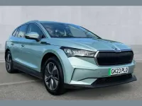 Used Skoda Enyaq iV ecoSuite 150 kW (204 HP) 2023 Arctic silver metallic SUV