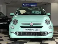 Used Fiat 500 Lounge 69 HP (50 kW) 2017 Green Hatchback