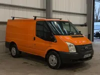 Used Ford Transit 100 HP (73 kW) 2013 Orange Van